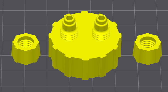 CO2 Aquarium Bottle Cap Diffuser
