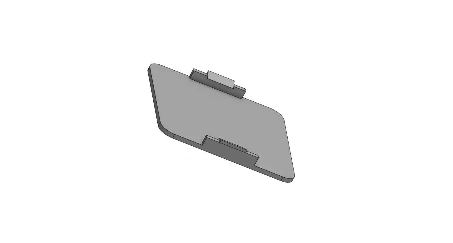 BMW E30 FL Front Bumper Tow Hook Cover